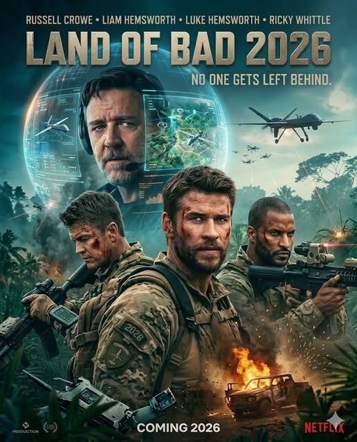 Land of Bad (2026) Review: A Brutal High-Stakes War Thriller That Never Lets You Breathe