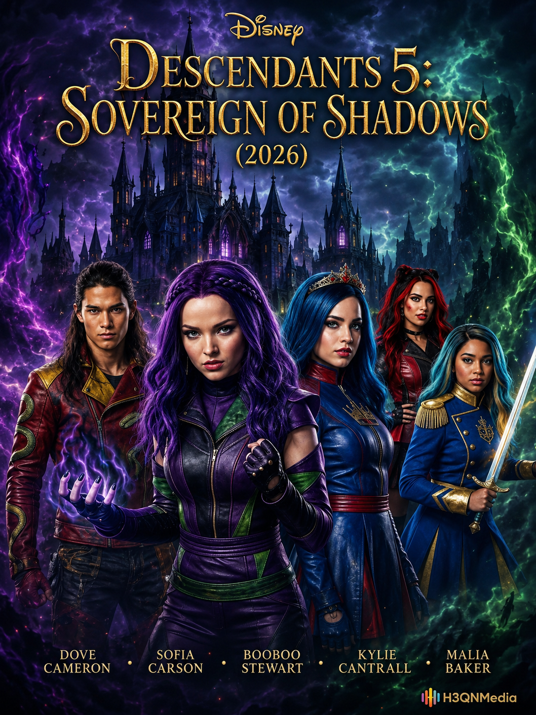 Descendants 5: Sovereign of Shadows (2026) Review — A Dark Magical War That Changes Everything You Thought You Knew About Auradon