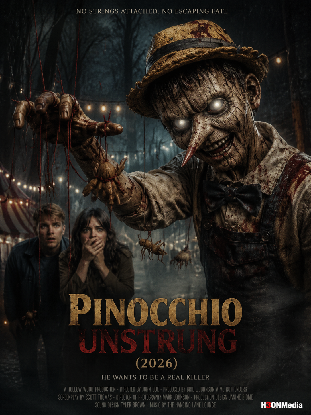 Pinocchio Unstrung (2026) Review: A Twisted Horror Reimagining That Turns a Childhood Legend Into Pure Nightmare