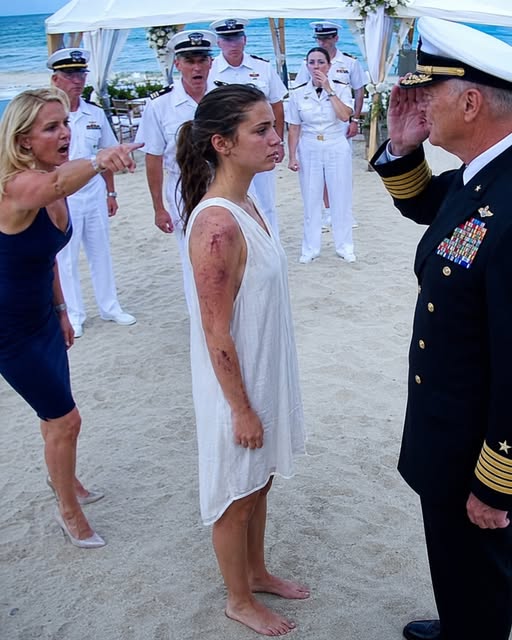 My Sister Mocked My Scars At A Luxury Beach — Until An Admiral Revealed The Truth